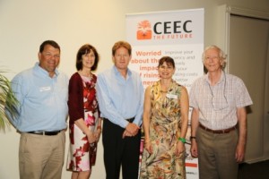 CEEC Directors: Mike Daniel, Sarah Boucaut (EO) Mike Battersby, Elizabeth Lewis-Gray, Tim Napier-Munn