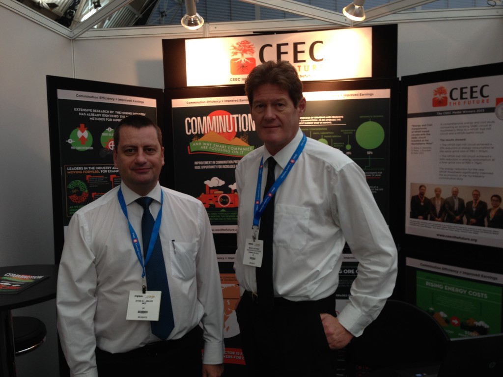 Ian Jackson AMEC and Mike Battersby