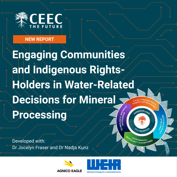 Engaging Communities and Indeigenous Rights-Holders in Water-Related Decision-Making For Mineral Processing thumbnail